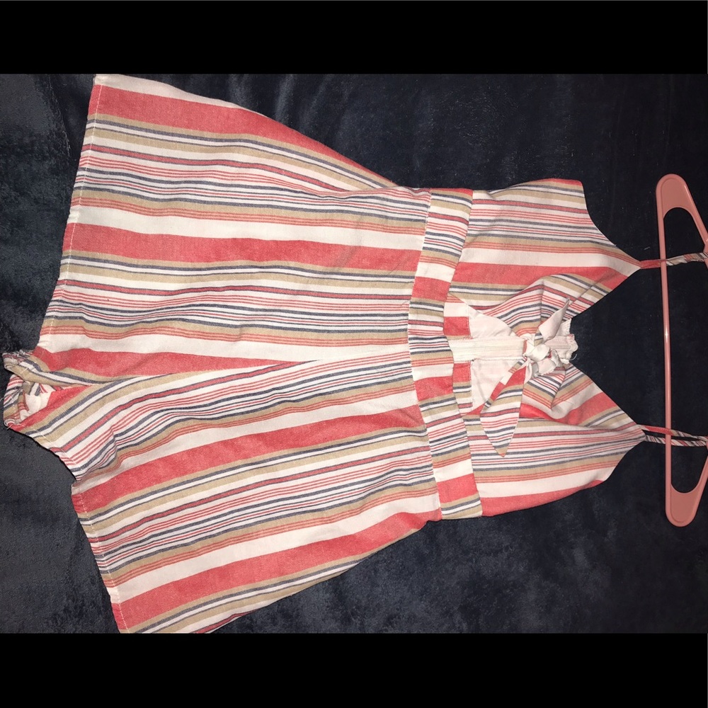 Cute striped romper